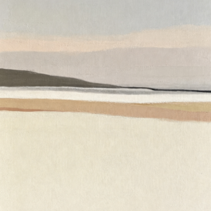 Abstract Layered Horizon Painting