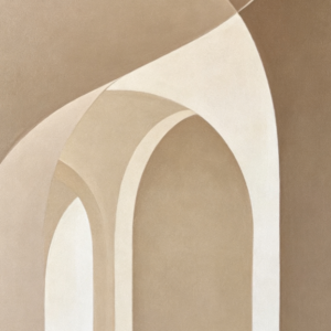 Modern Curved Form Wall Artwork