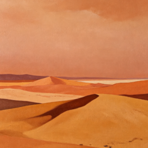 Warm Desert Landscape Artwork