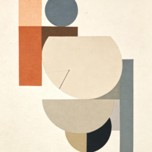 Contemporary Geometric Composition